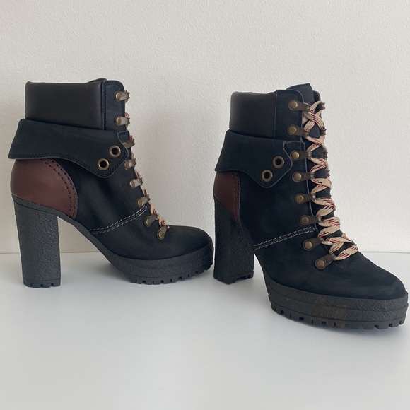 See by Chloe Eileen Heel Boots Sz 5 US/35 EU - Picture 2 of 8
